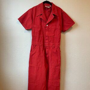 Big Bud Press Short sleeve Jumpsuit Paprika Size Large